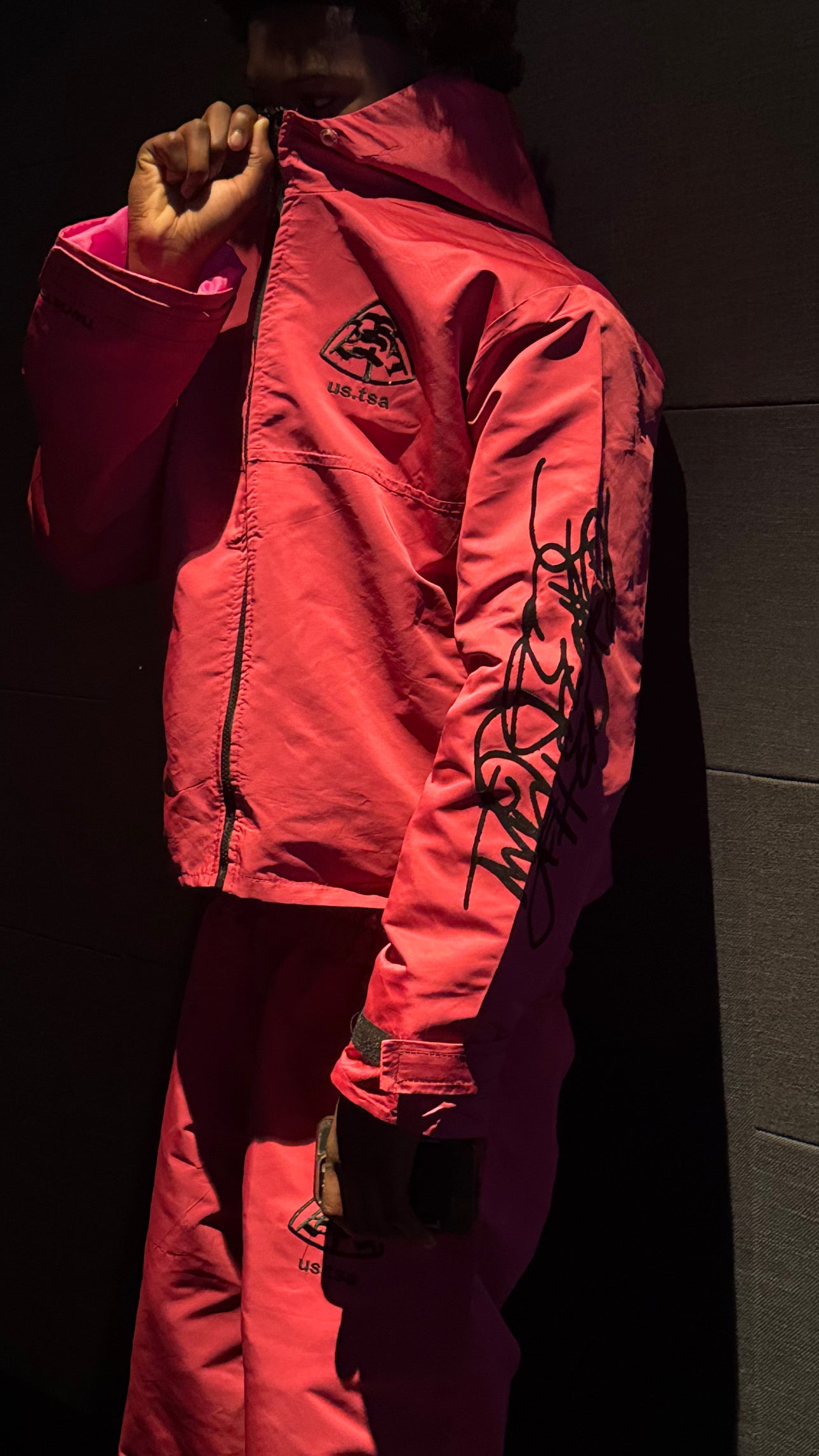 PINK RAIN JACKET