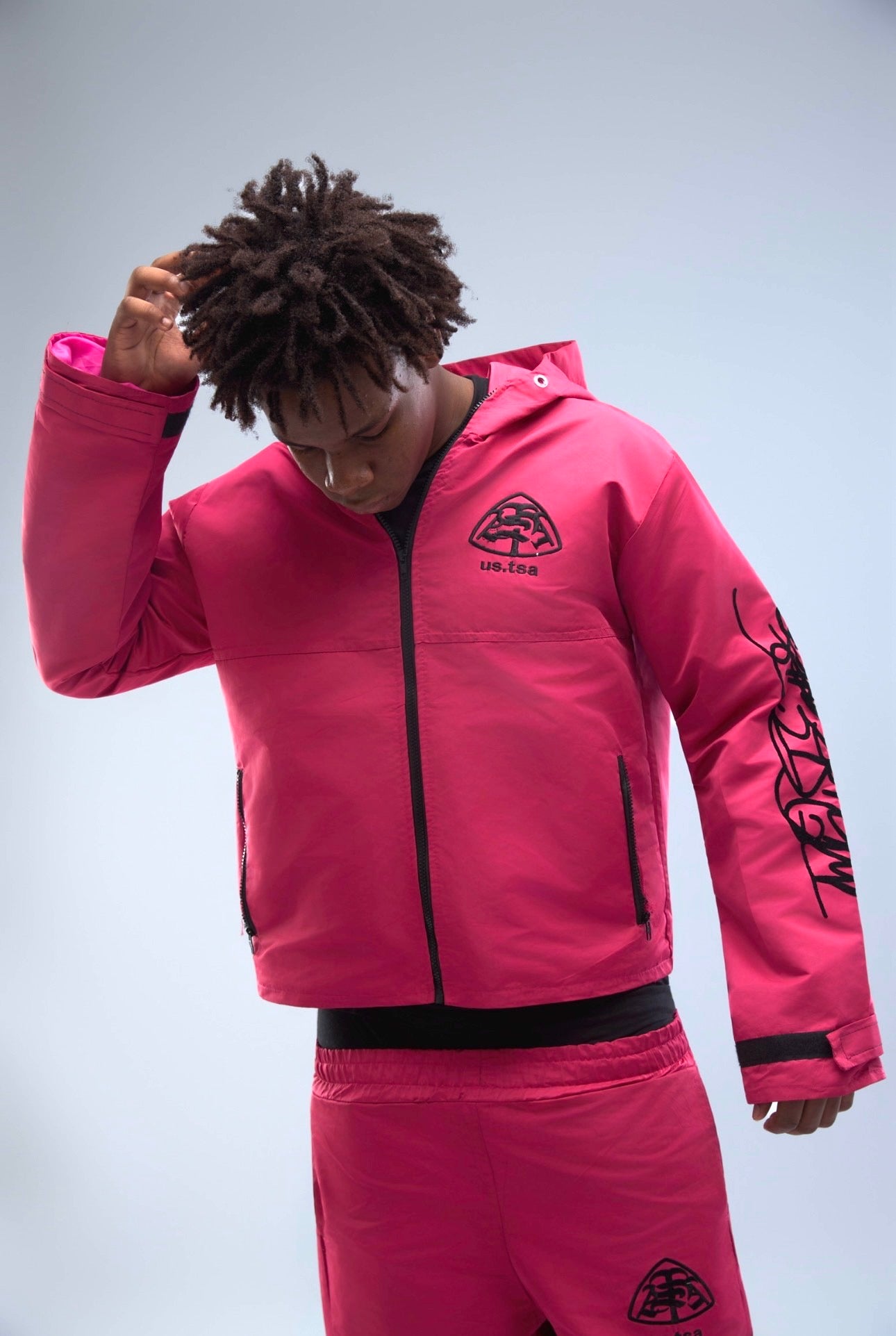 PINK RAIN JACKET